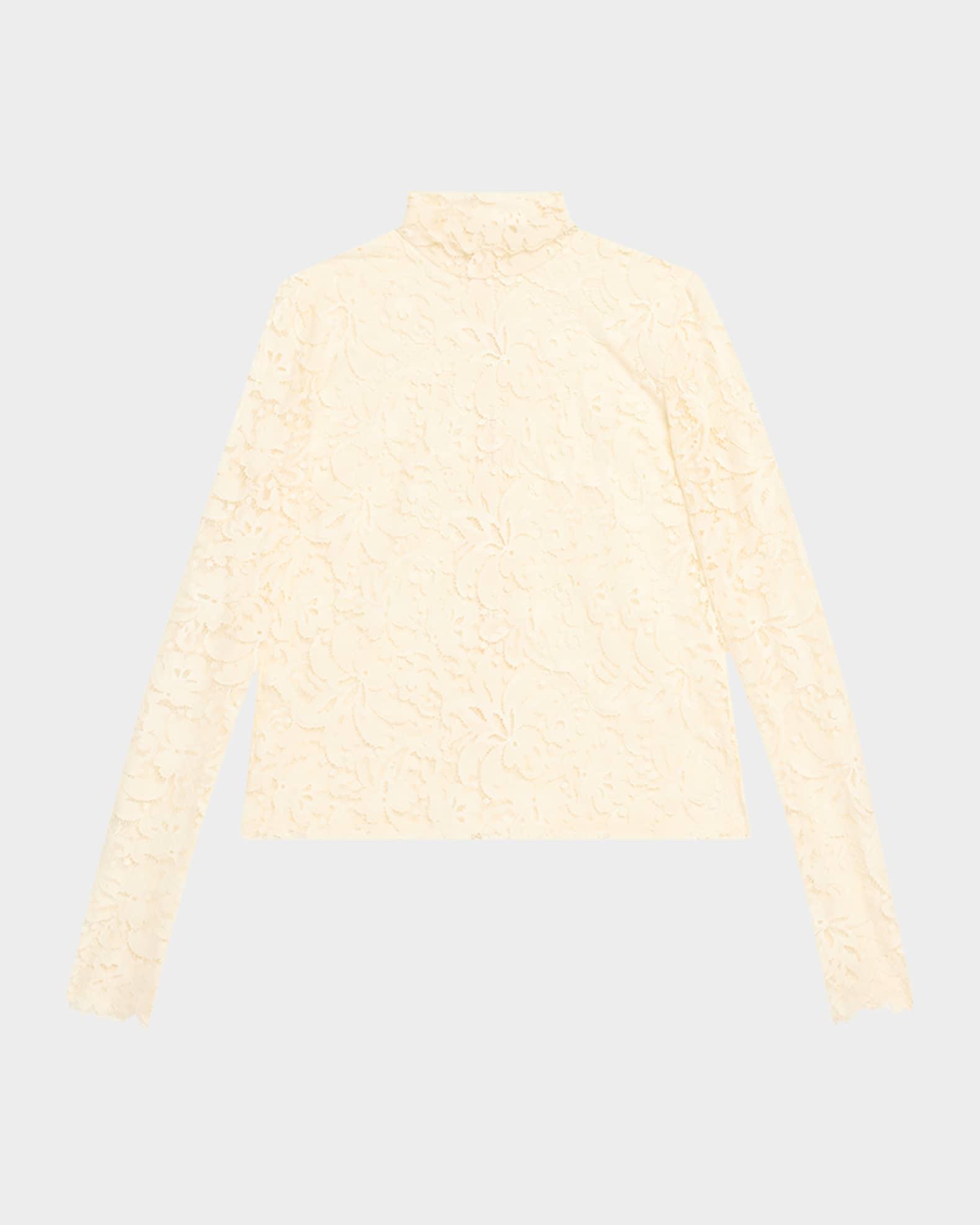 Indy Lace Turtleneck Top Product Image