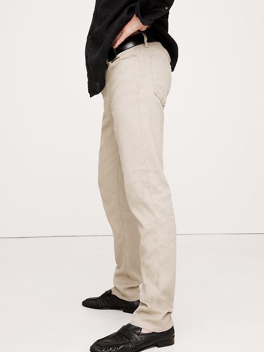 Slim Linen-Cotton Traveler Pant Product Image