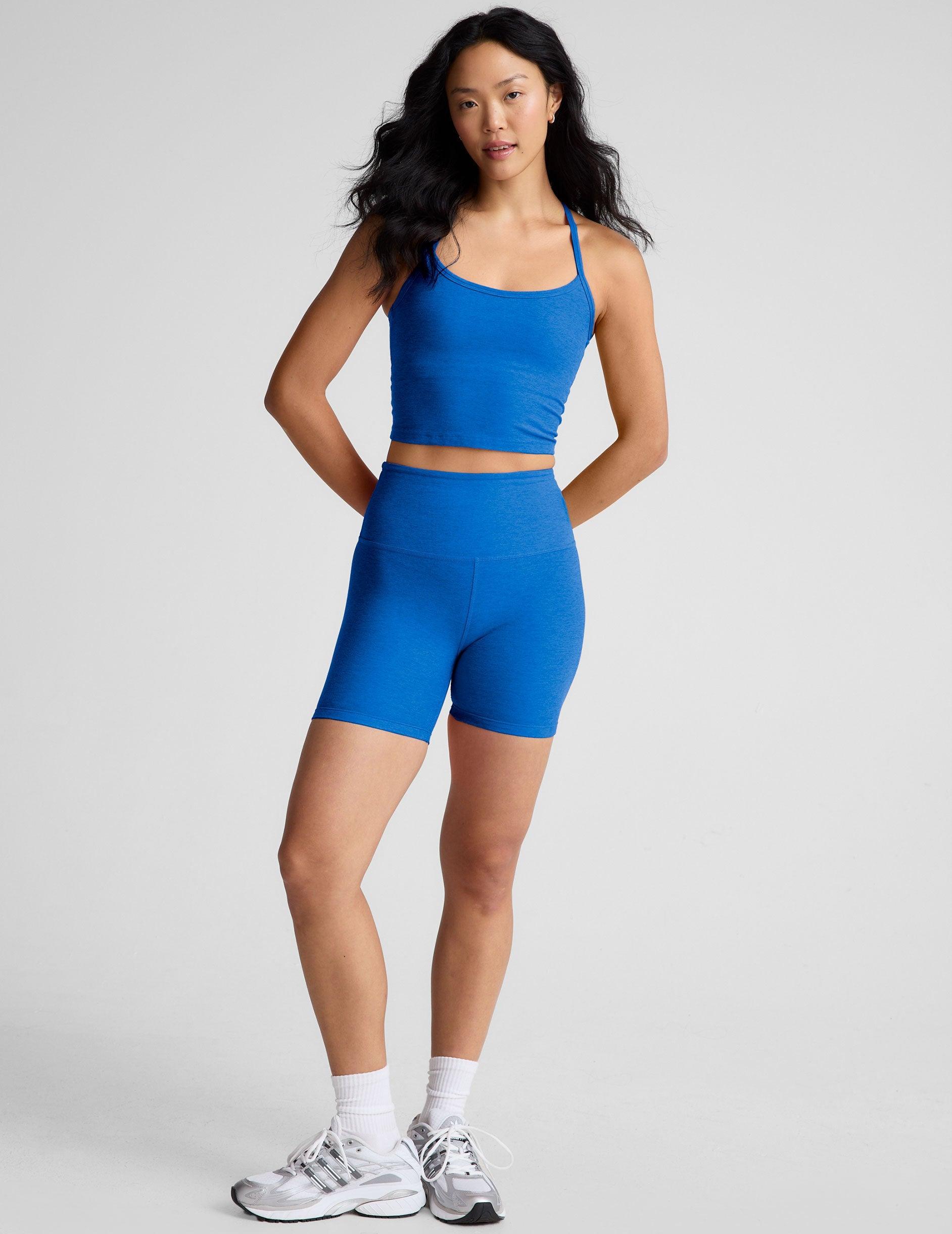 Spacedye Slim Racerback Cropped Tank Product Image