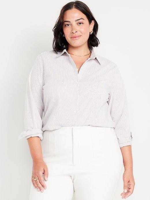 Slim Button-Down Shirt Product Image