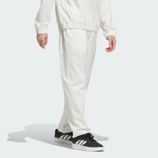 adidas Cargo Pants Off White XL Mens Product Image