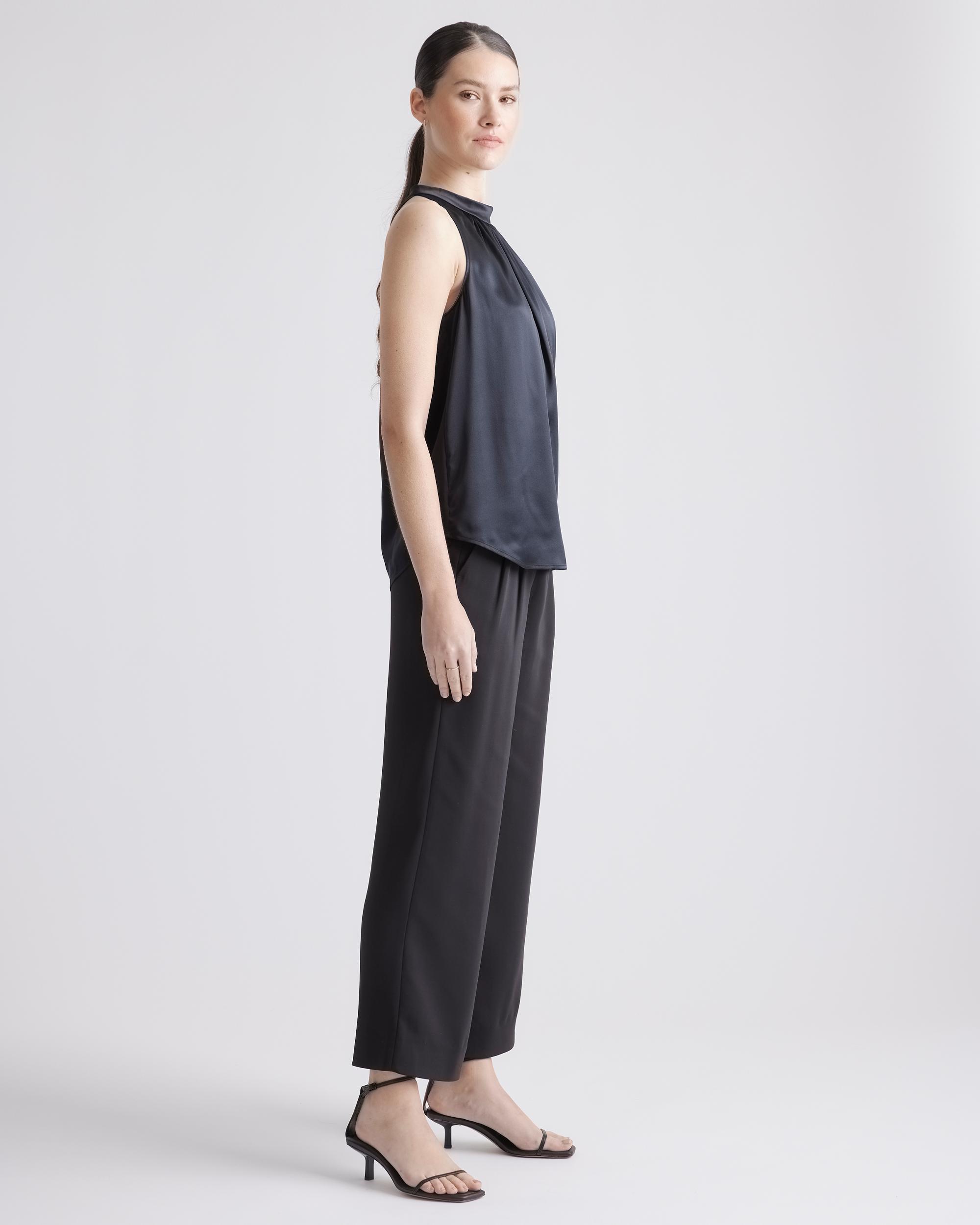 Quince | Women's Halter Top Silk Product Image