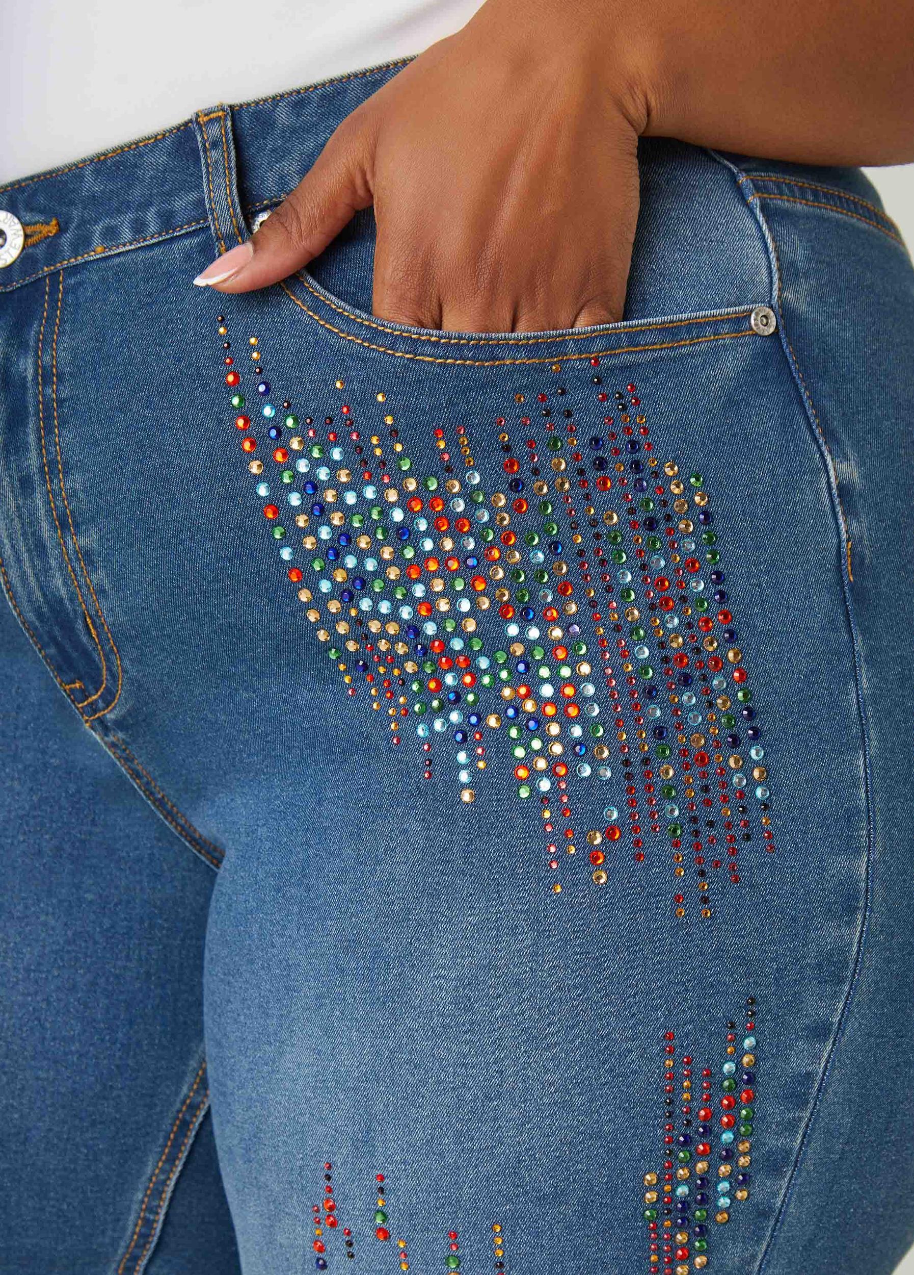Crystal Skinny Jeans Product Image