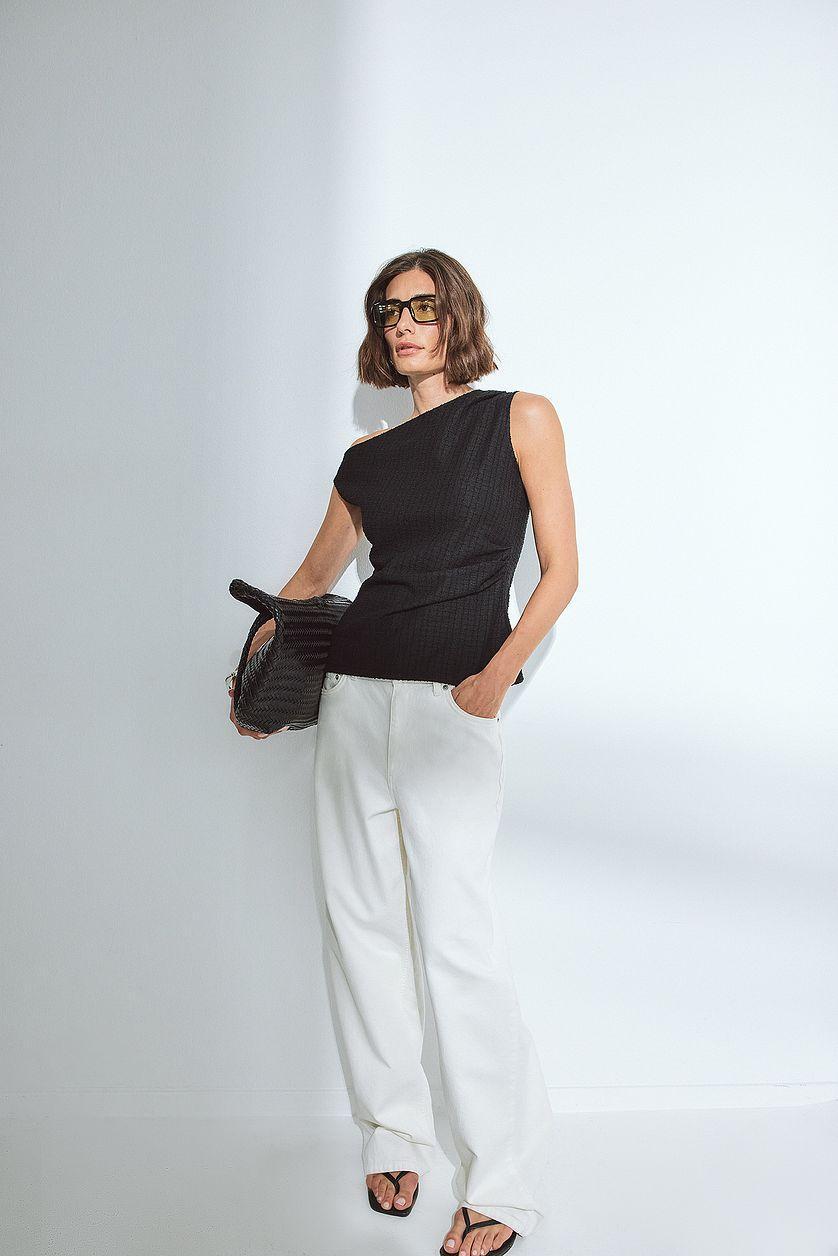 Bouclé Sleeveless Top Product Image