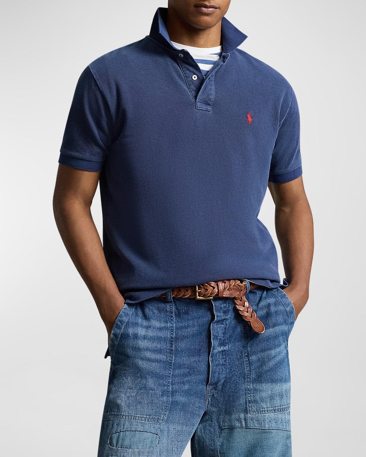 Men's Original Fit Short-Sleeve Mesh Polo Shirt Product Image