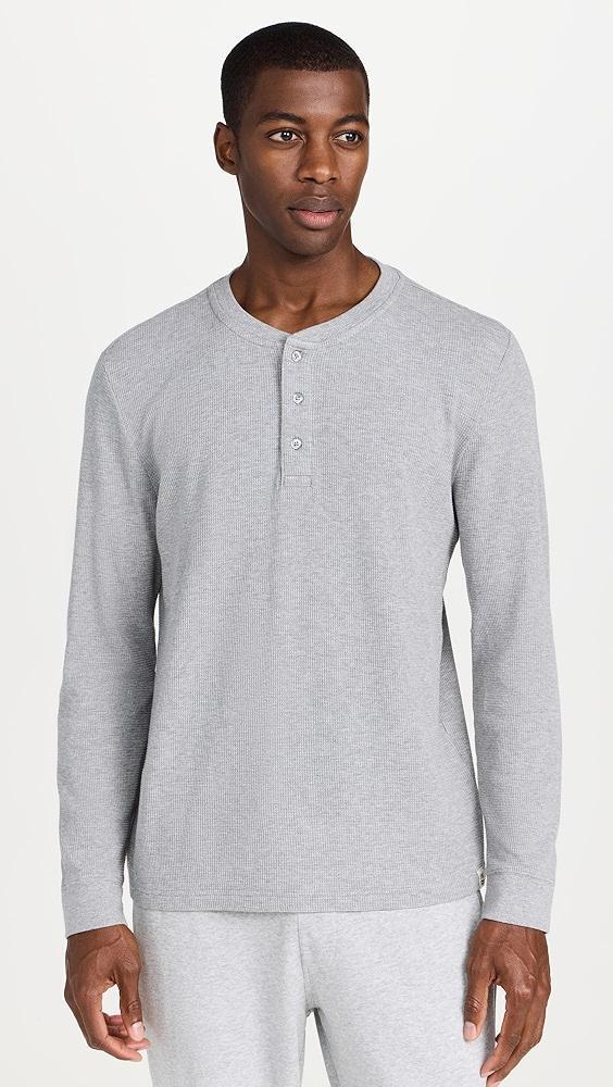 Fair Harbor The Hudson Waffle Henley | Shopbop Product Image