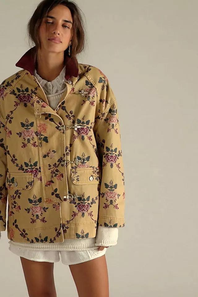 We The Free Printed Denim Barn Coat Product Image