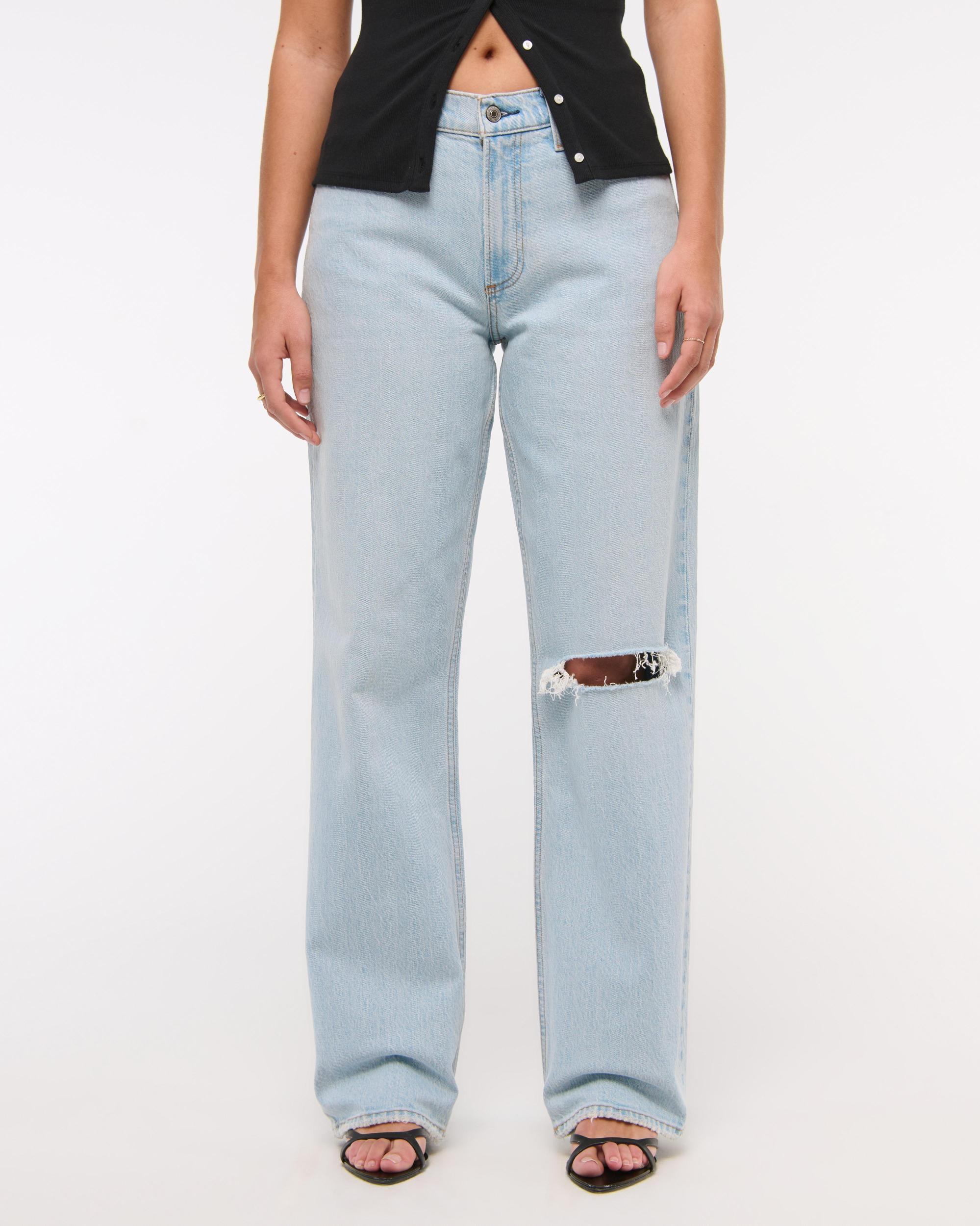 Curve Love Low Rise Baggy Jean Product Image
