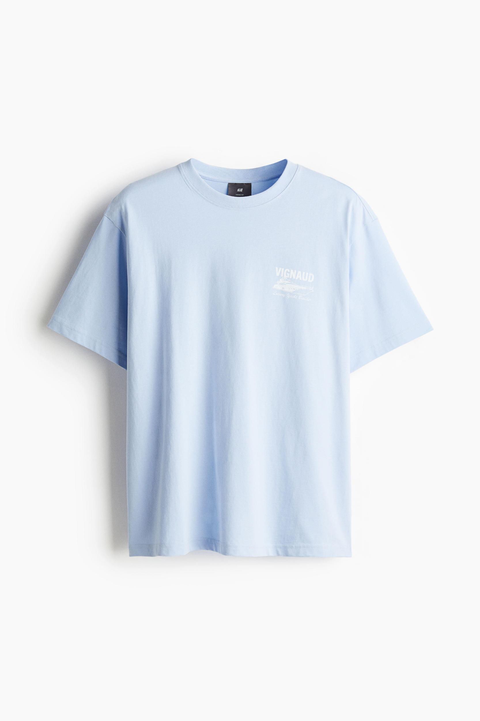Loose Fit Printed T-shirt Product Image