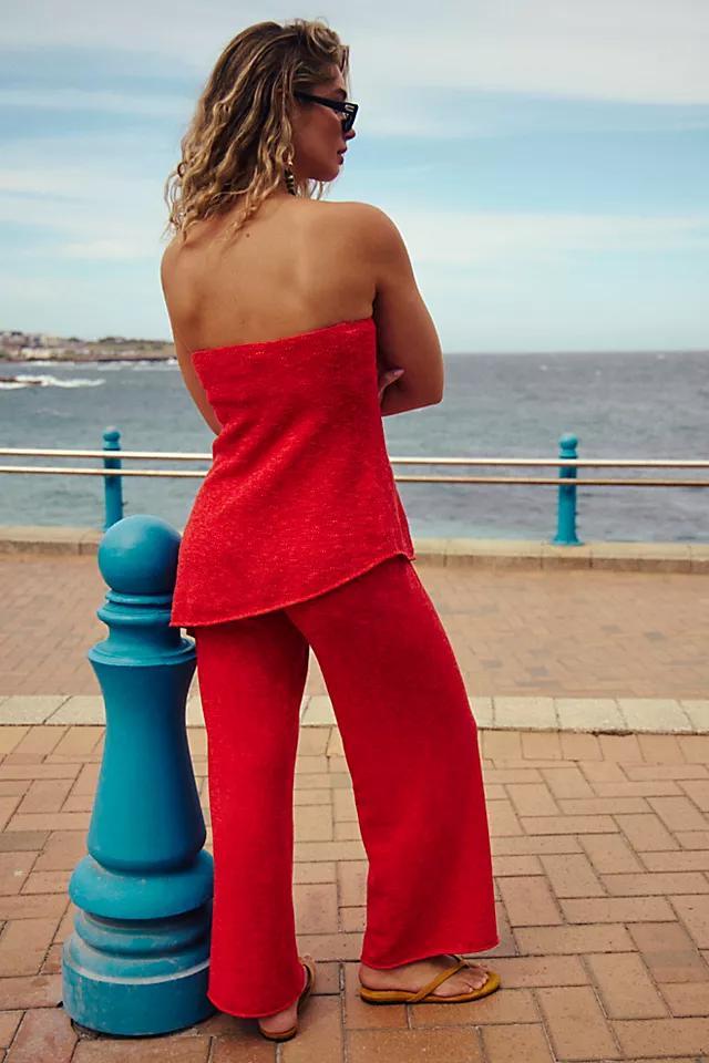 Krista Cotton-Linen Sweater Set Product Image