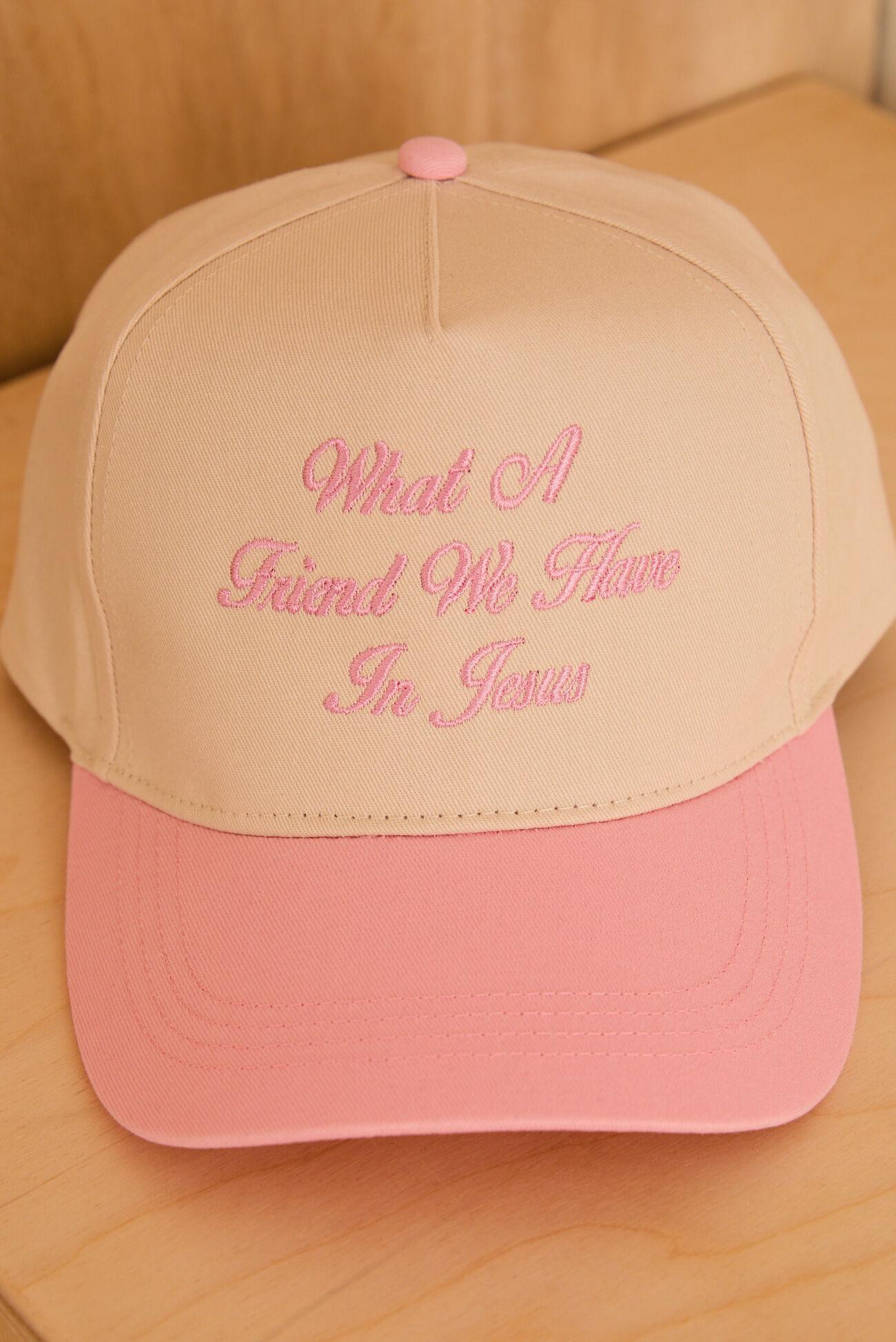 Friend in Jesus Trucker Hat Product Image