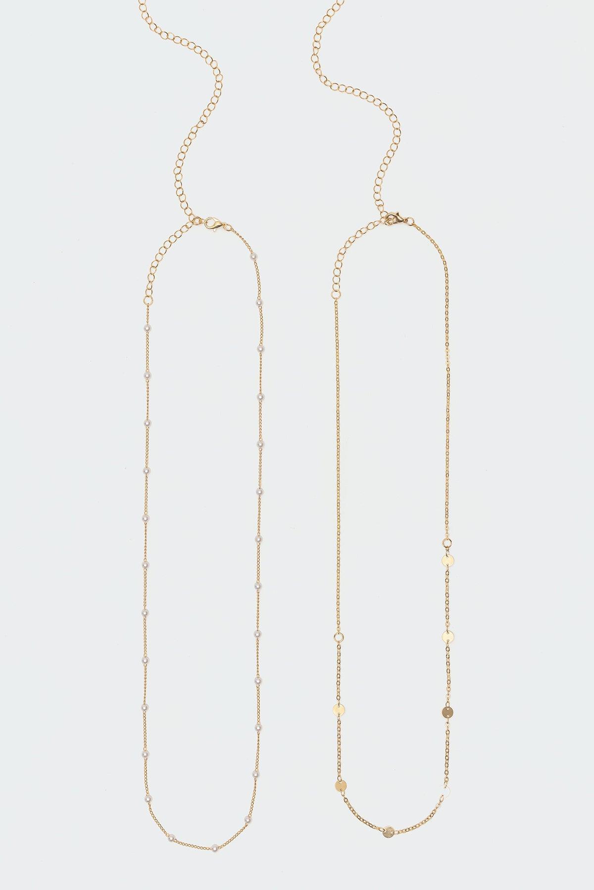 Pearly Double Belly Chain Product Image