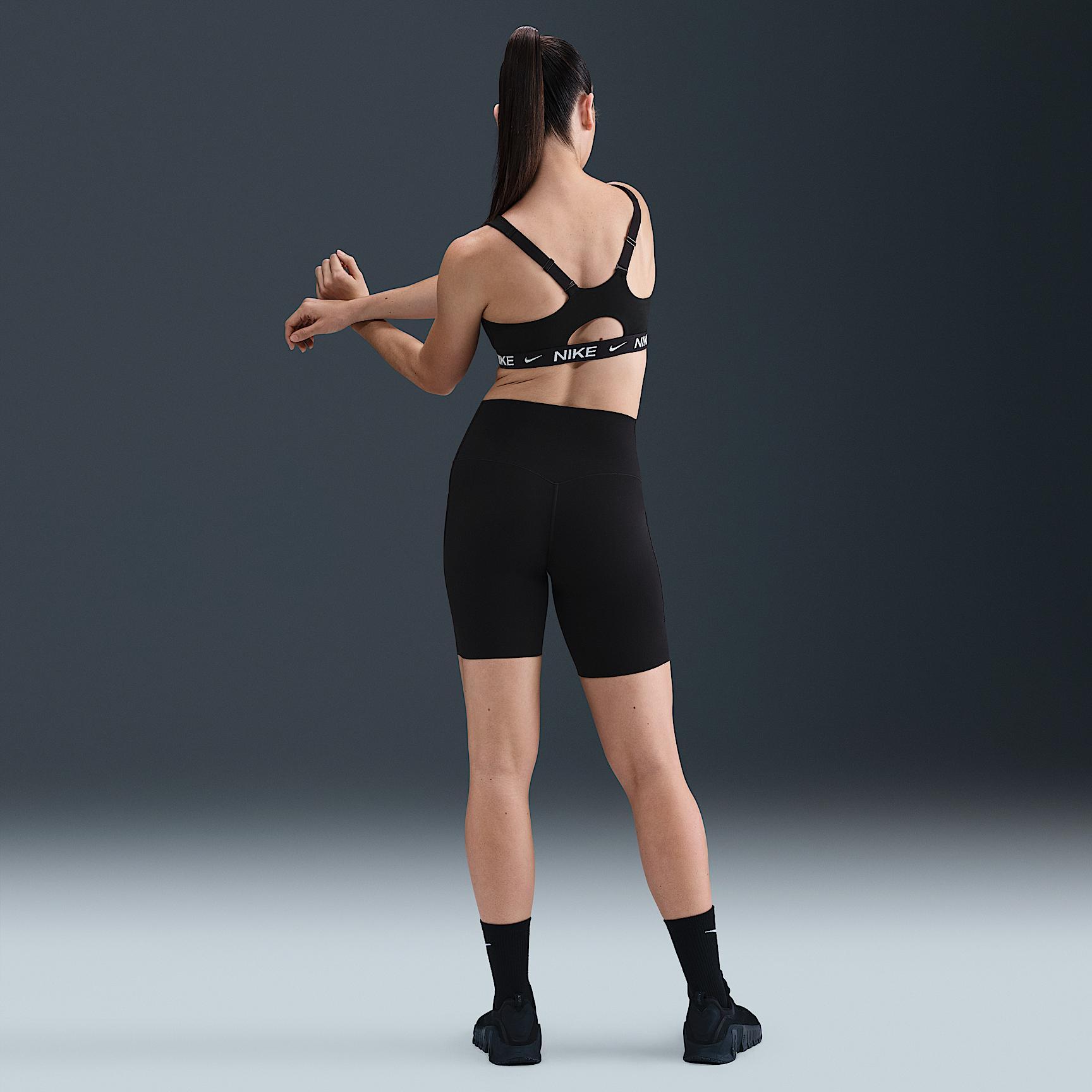Nike Women's Indy High Support Padded Front-Zip Sports Bra Product Image