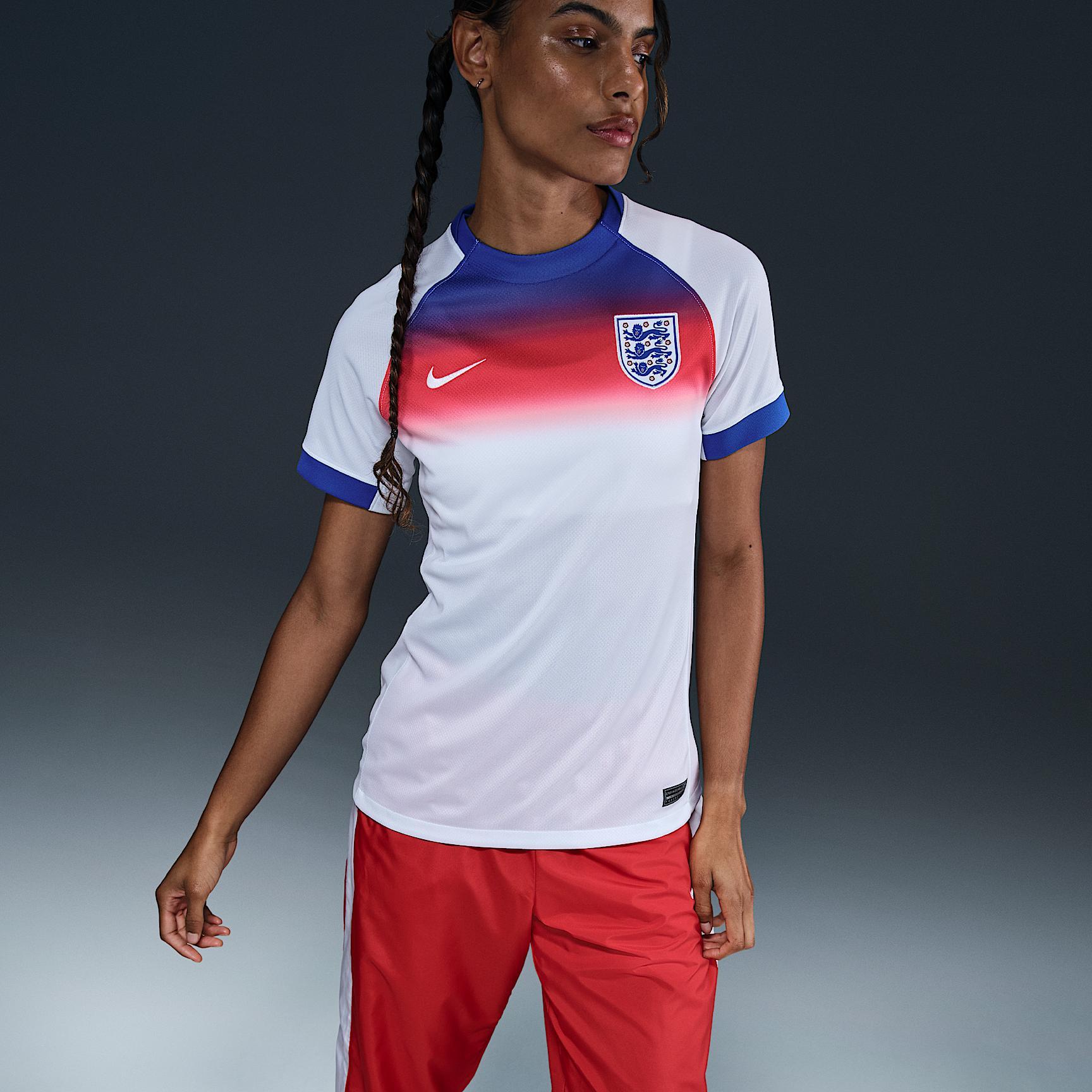 England 2025 Stadium Home (Team) Nike Women's Dri-FIT Soccer Replica Jersey Product Image