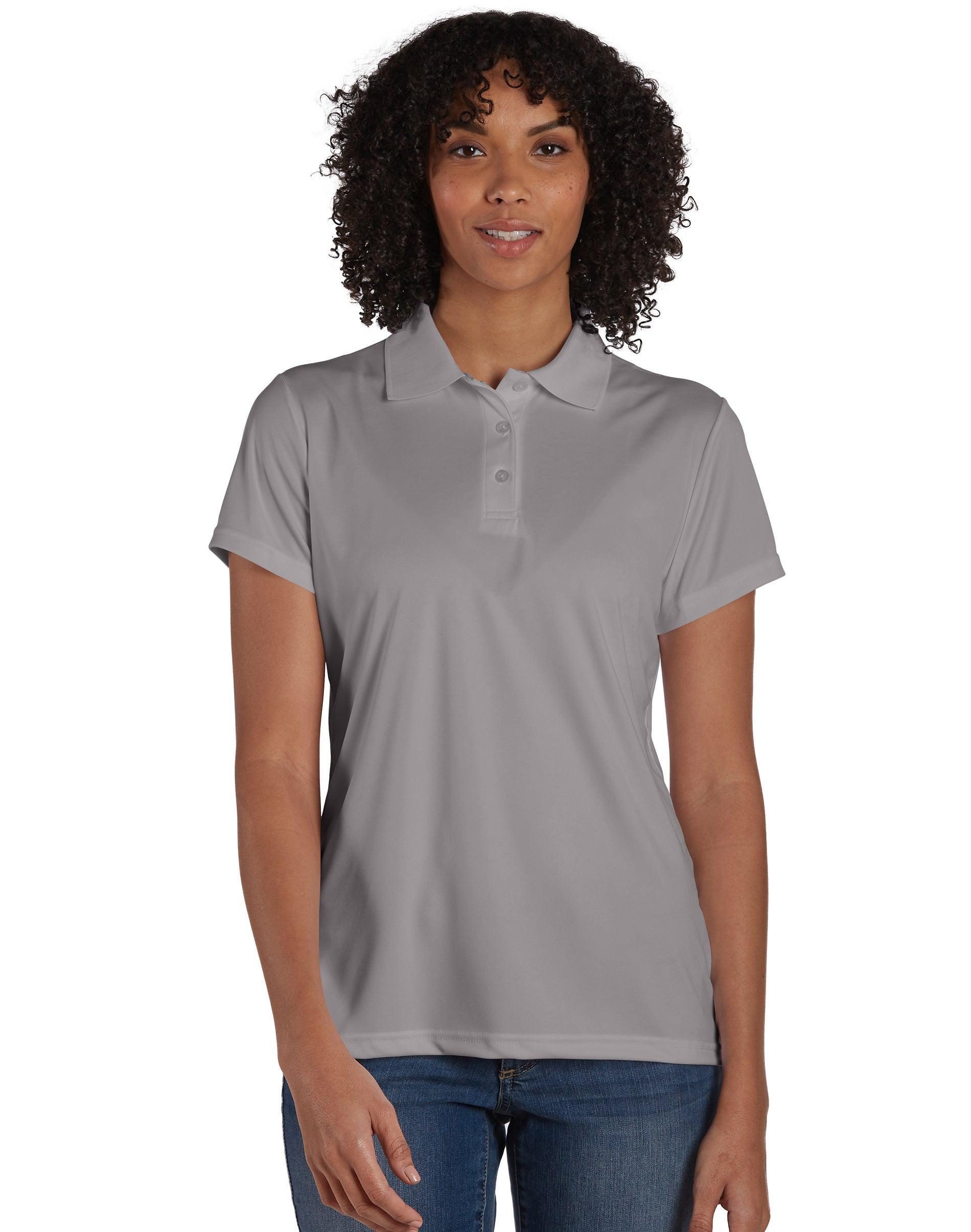 Hanes Sport Cool DRI Womens Performance Polo Shirt Deep Royal 3XL Product Image