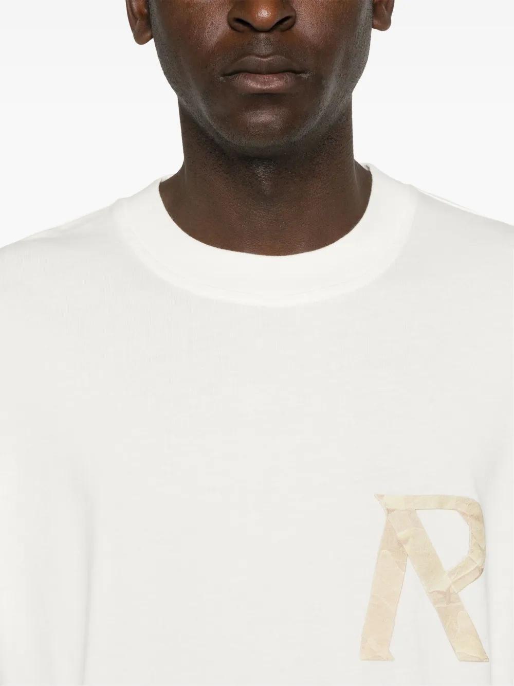 tape-detail T-shirt Product Image