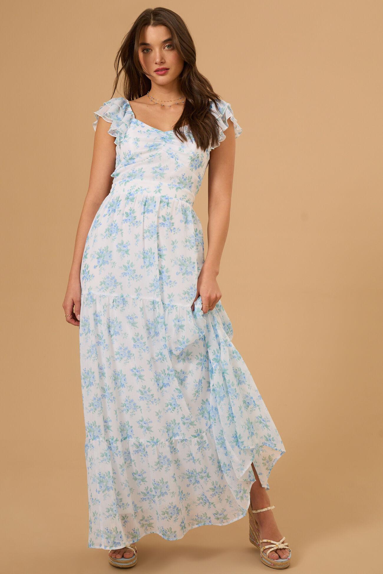 Lotte Floral Maxi Dress Product Image