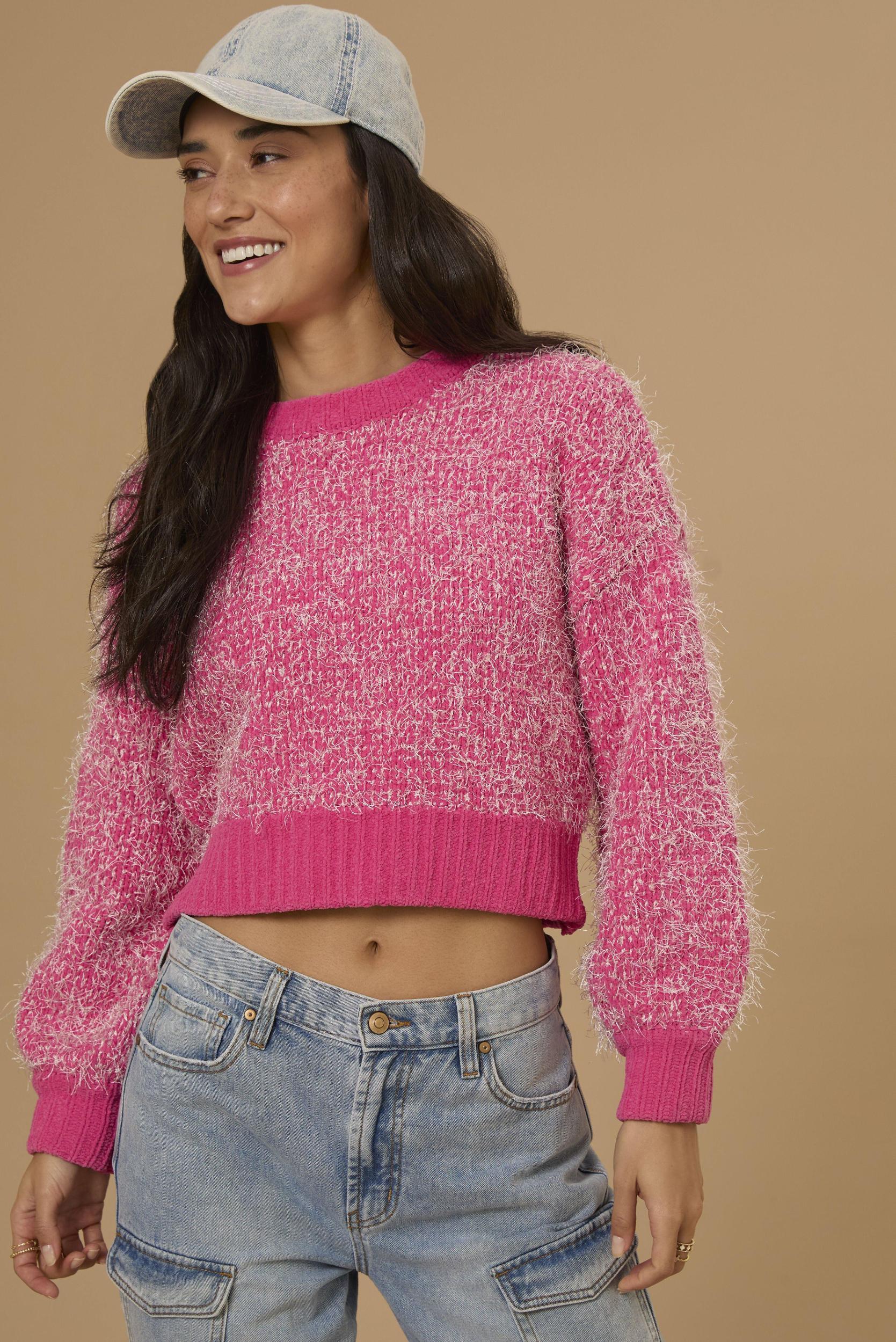 Polly Eyelash Sweater Product Image