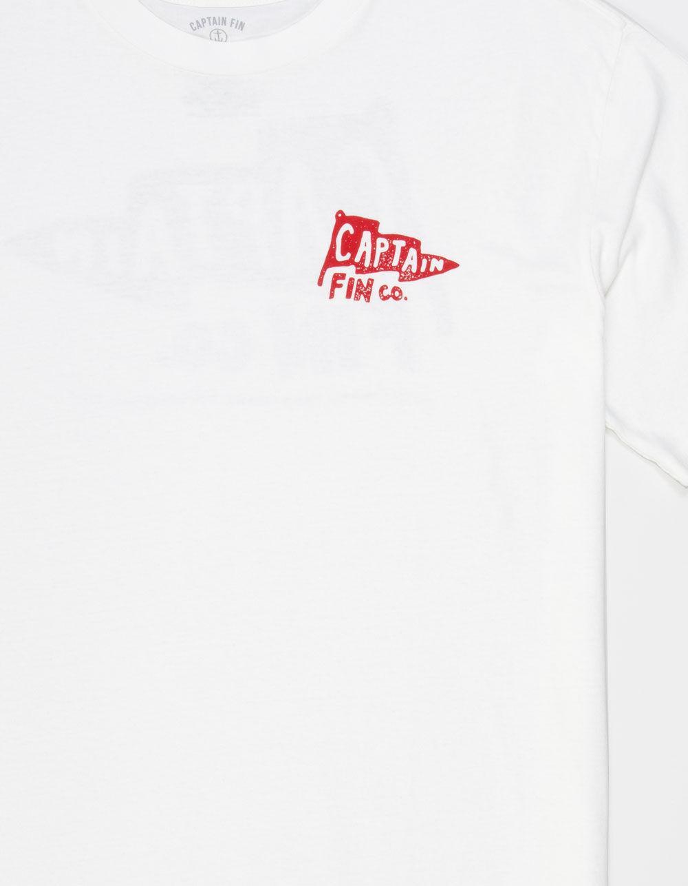 CAPTAIN FIN Pennant Mens Tee - OFF WHITE Product Image