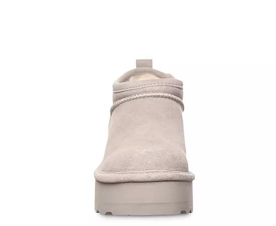 Bearpaw Retro Super Shorty Faux Suede Womens Boots Product Image