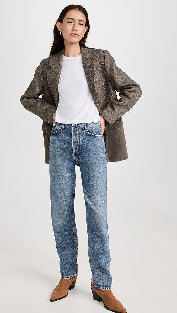AGOLDE Adine Shrunken Tee | Shopbop Product Image