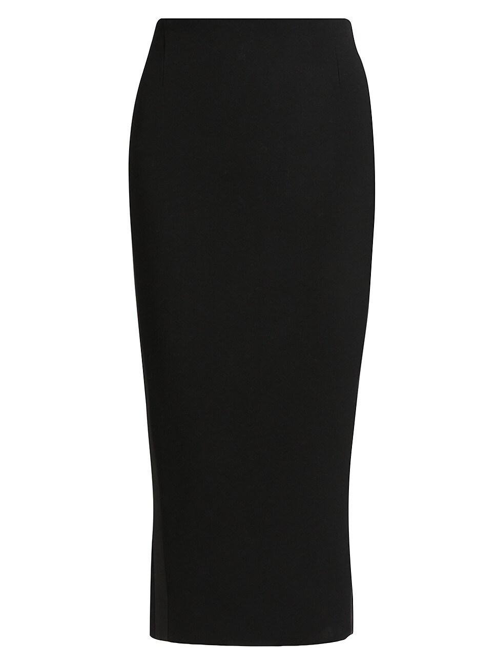 Womens Hobble Embellished Wool Crepe Skirt Product Image
