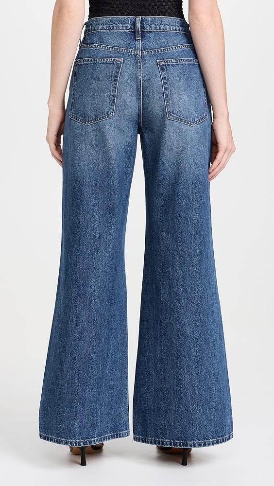 FRAME Easy Wide Flare Jeans | Shopbop Product Image