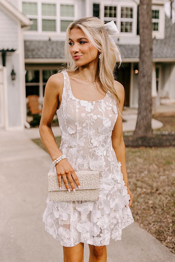 Endless Love Embroidered Mini Dress Product Image