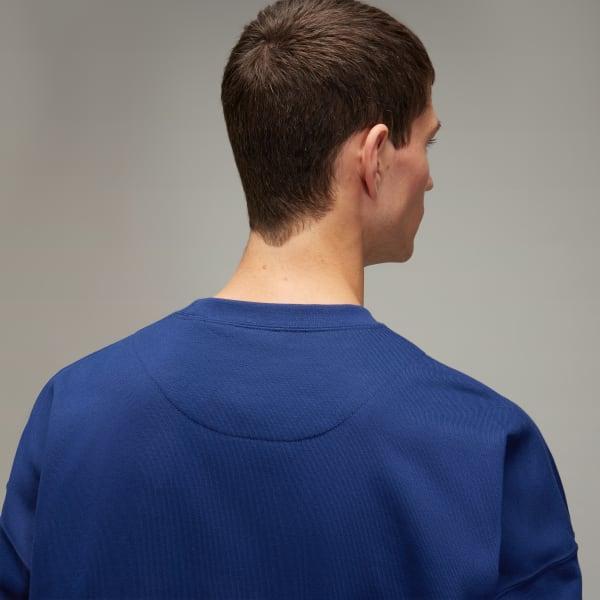 adidas Y-3 French Terry Crew Sweater Black S Mens Product Image