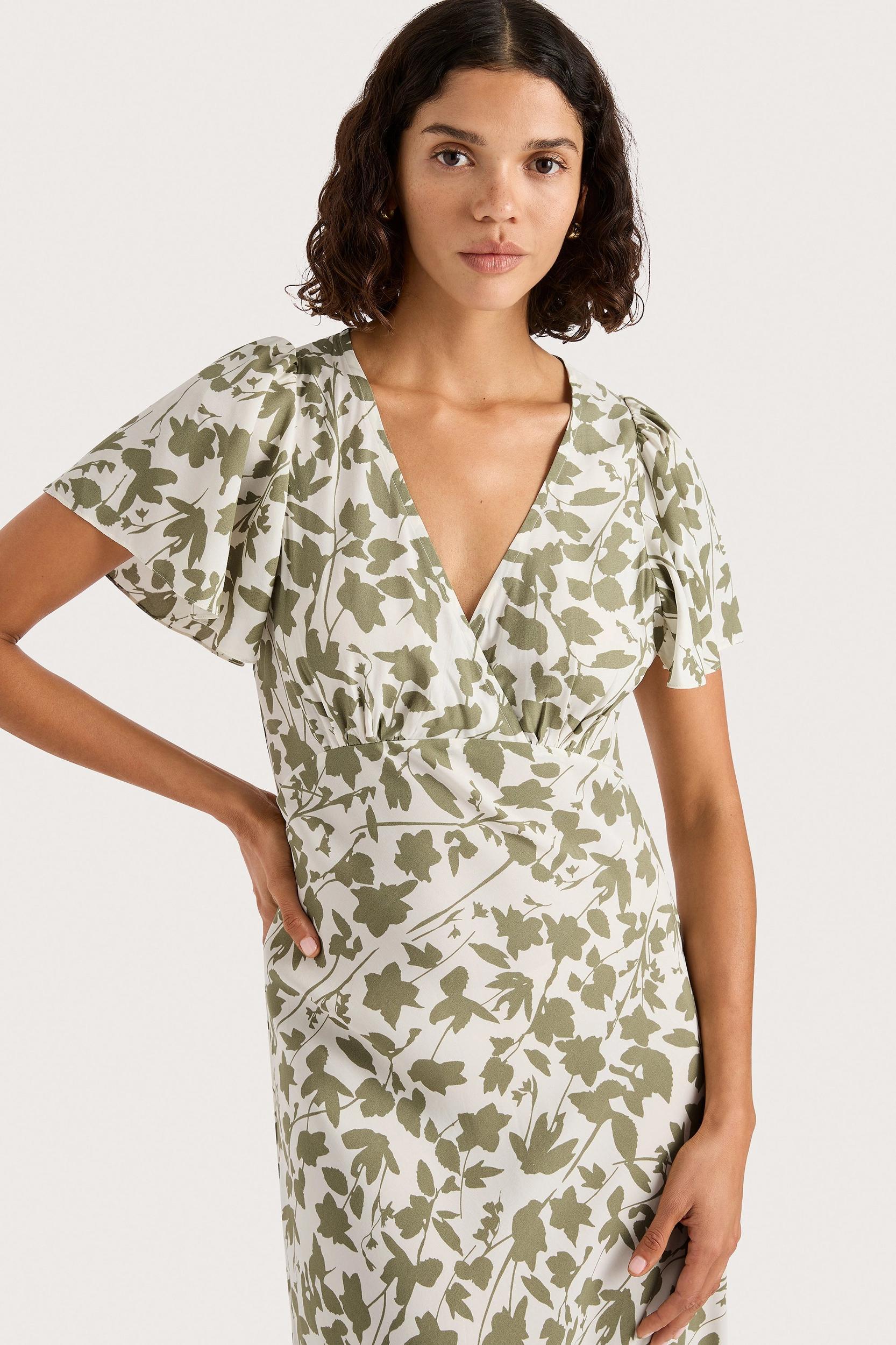 Boda Midi Dress Poplar Sage - Final Sale Product Image