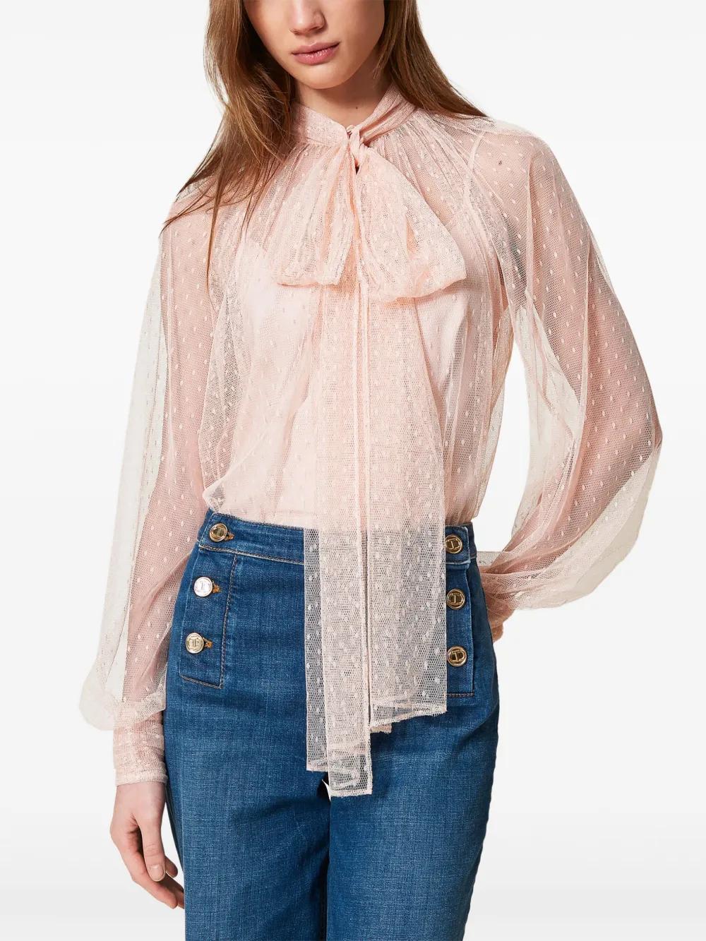 tulle blouse Product Image