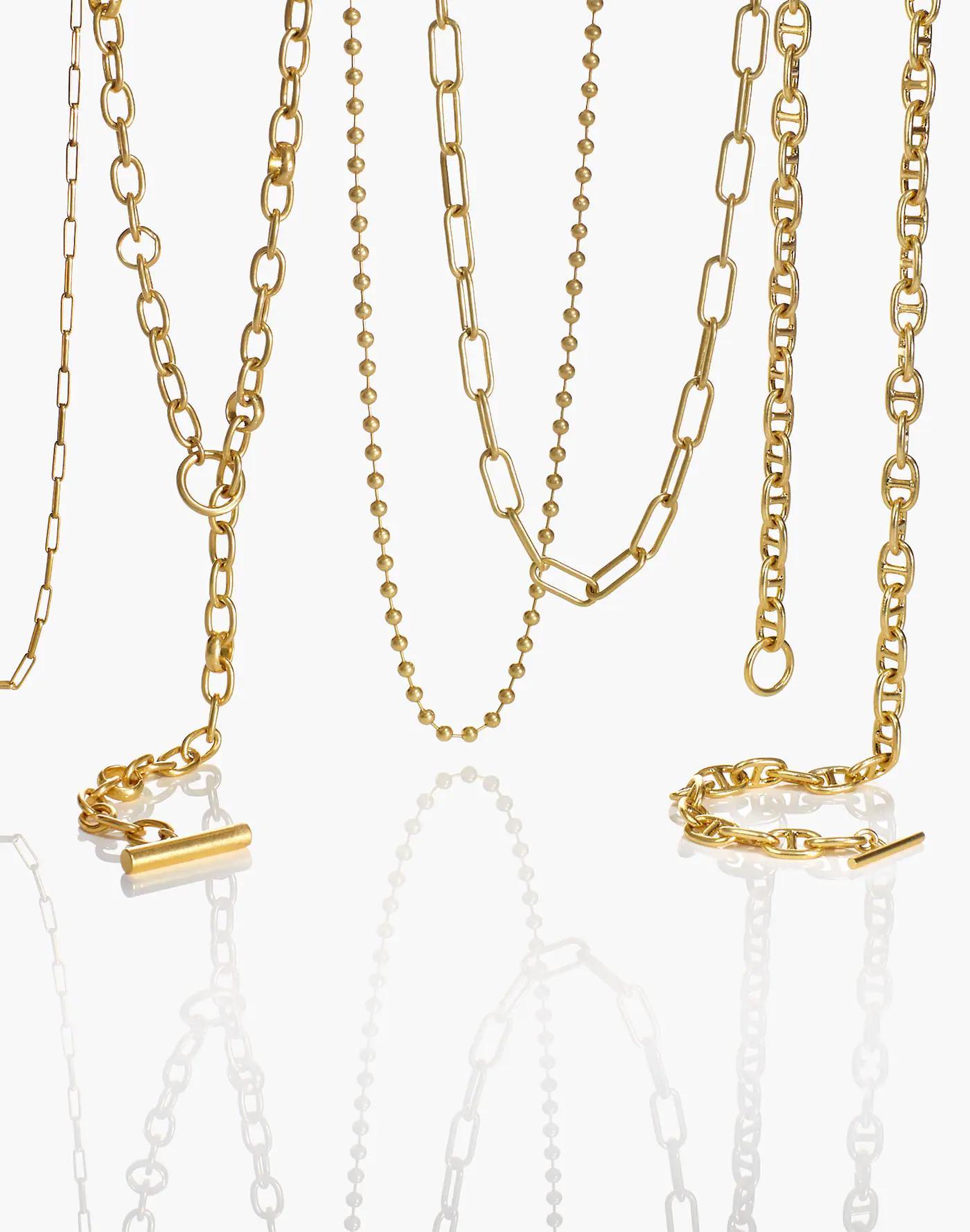 Paperclip Chain Necklace Product Image