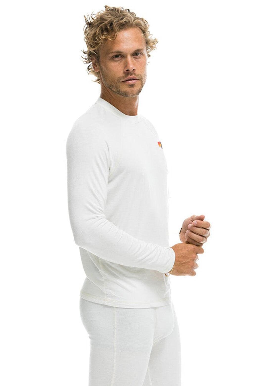 MICRO MODAL BASE LAYER TOP - VINTAGE WHITE Female Product Image