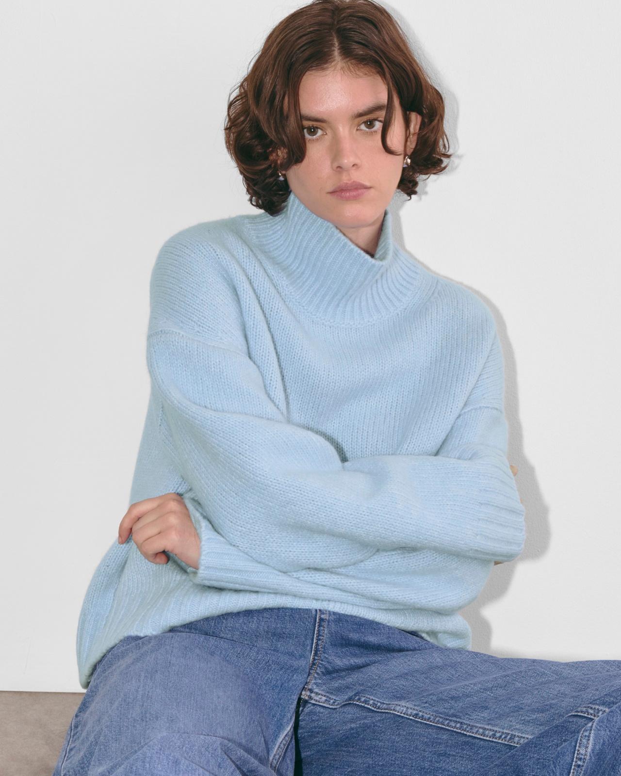 The Cloud Oversized Turtleneck Product Image