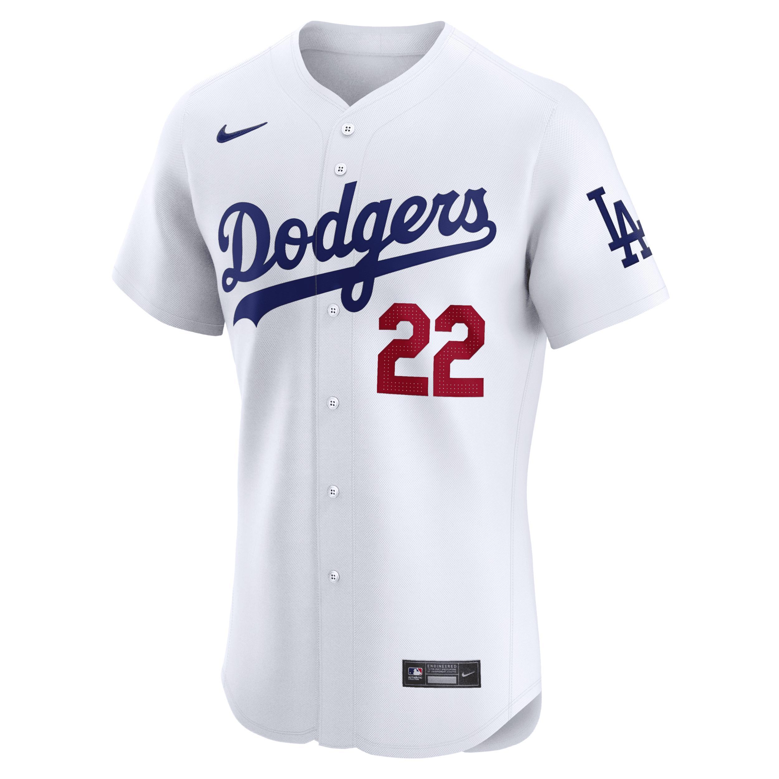 Mens Nike Clayton Kershaw Los Angeles Dodgers Home Elite Player Jersey Product Image