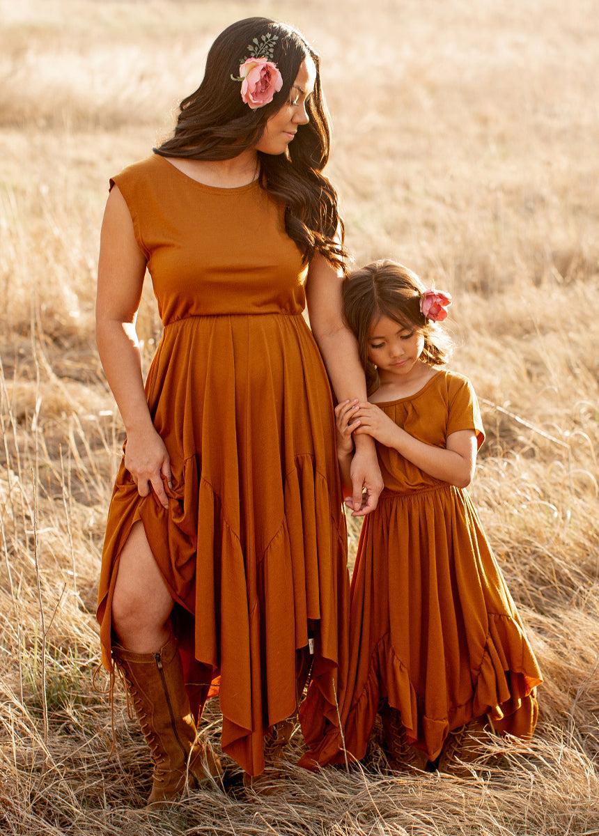 Pilar Dress in Spice Female Product Image