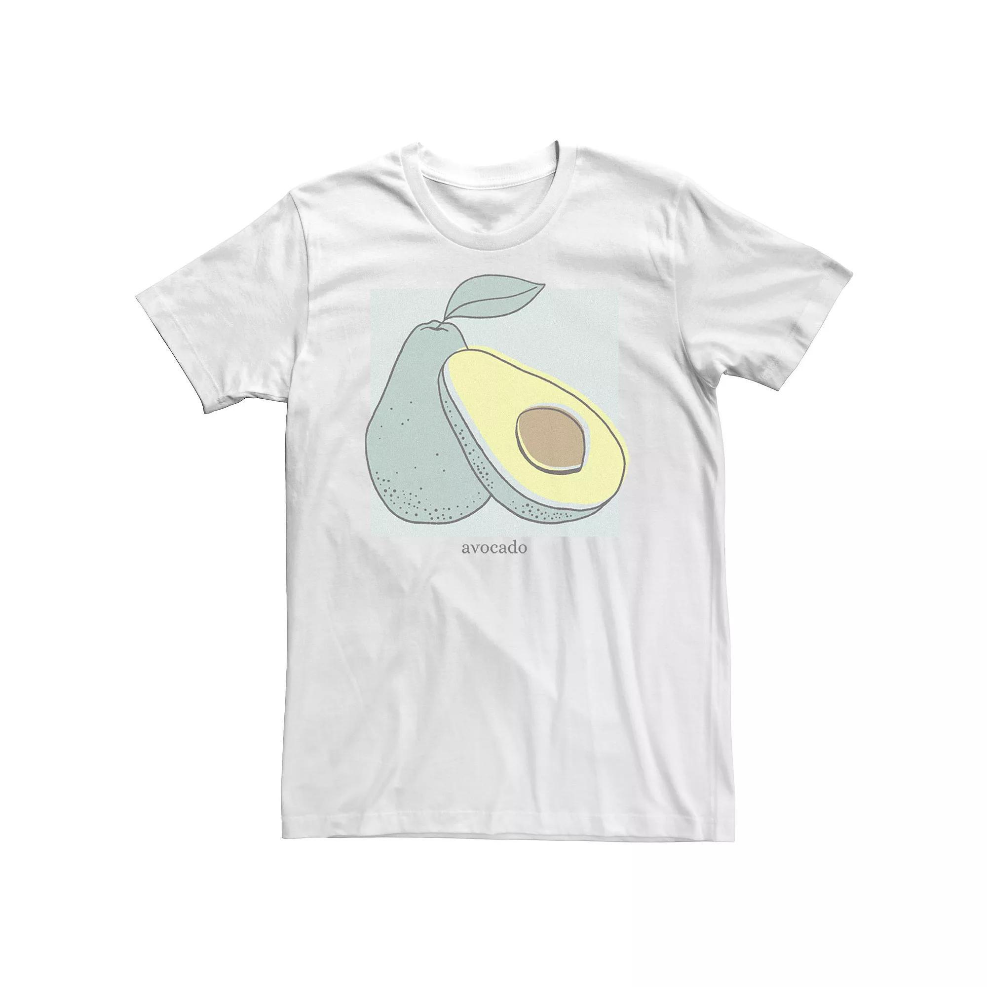 Big & Tall Fifth Sun Avocado Artsy Panel Portrait Tee, Men's, Size: XL Tall, White Product Image