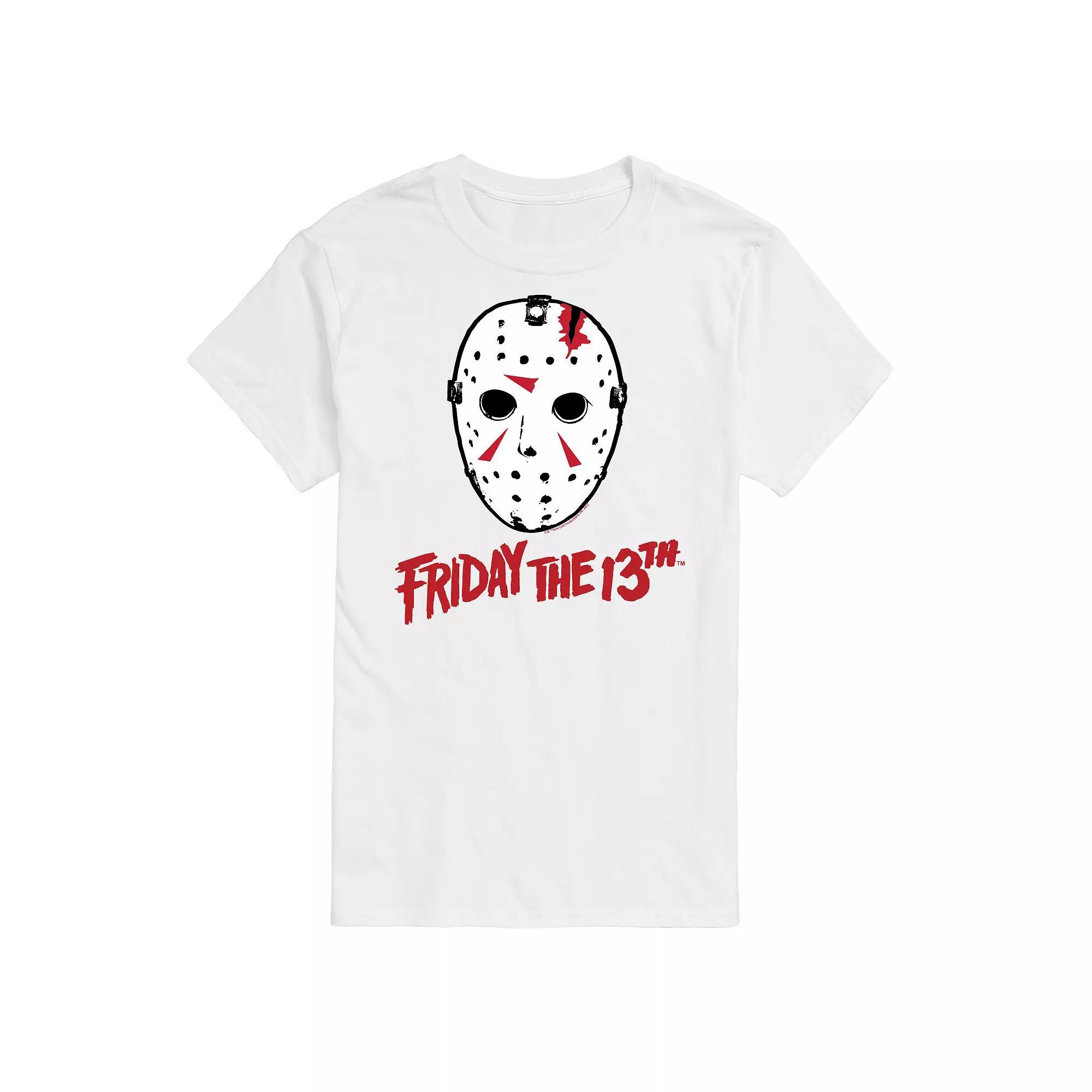 Mens Friday The 13th Ski Mask Logo Graphic Tee Product Image