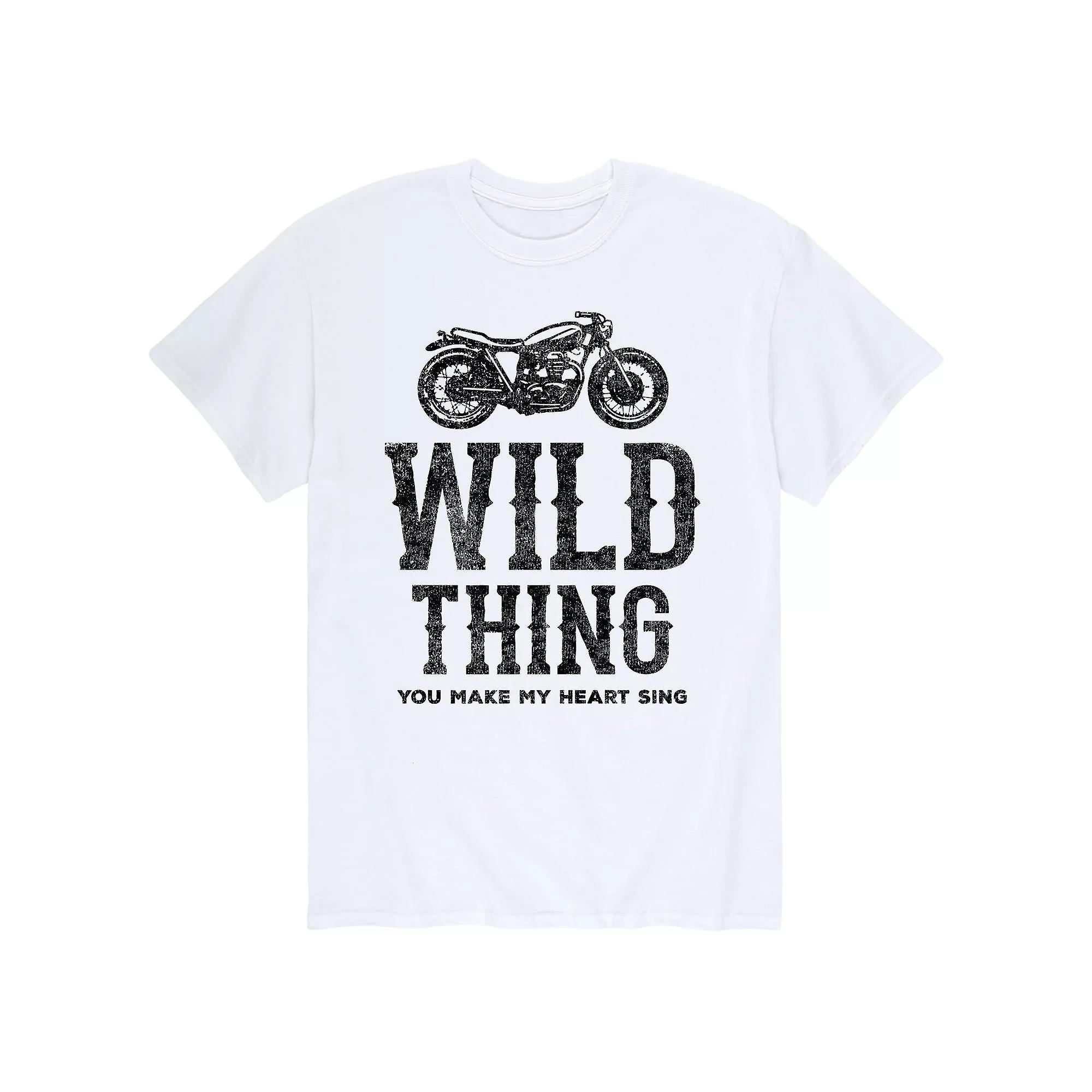 Mens Wild Thing You Make Heart Sing Tee Product Image