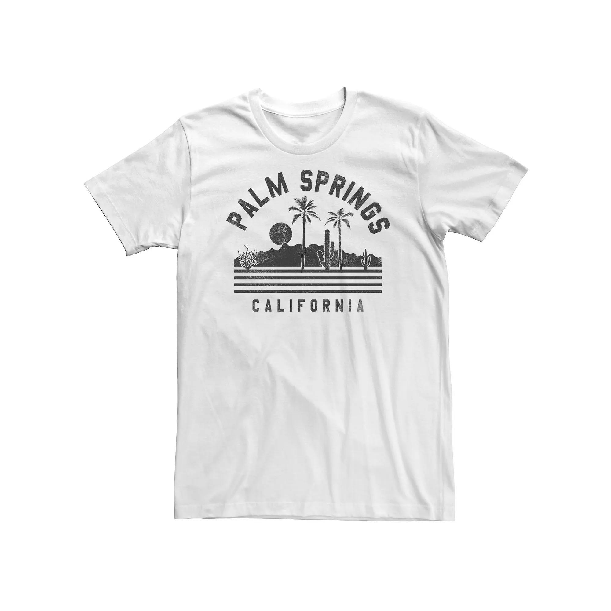 Big & Tall Fifth Sun Palm Springs Tee, Men's, Size: 4XL, White Product Image
