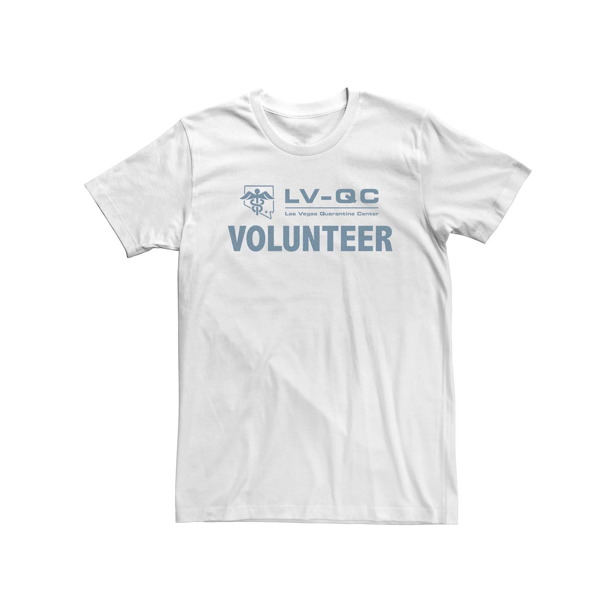 Big & Tall Army Of The Dead Las Vegas Quarantine Volunteer Tee, Men's, Size: 5XL, White Product Image
