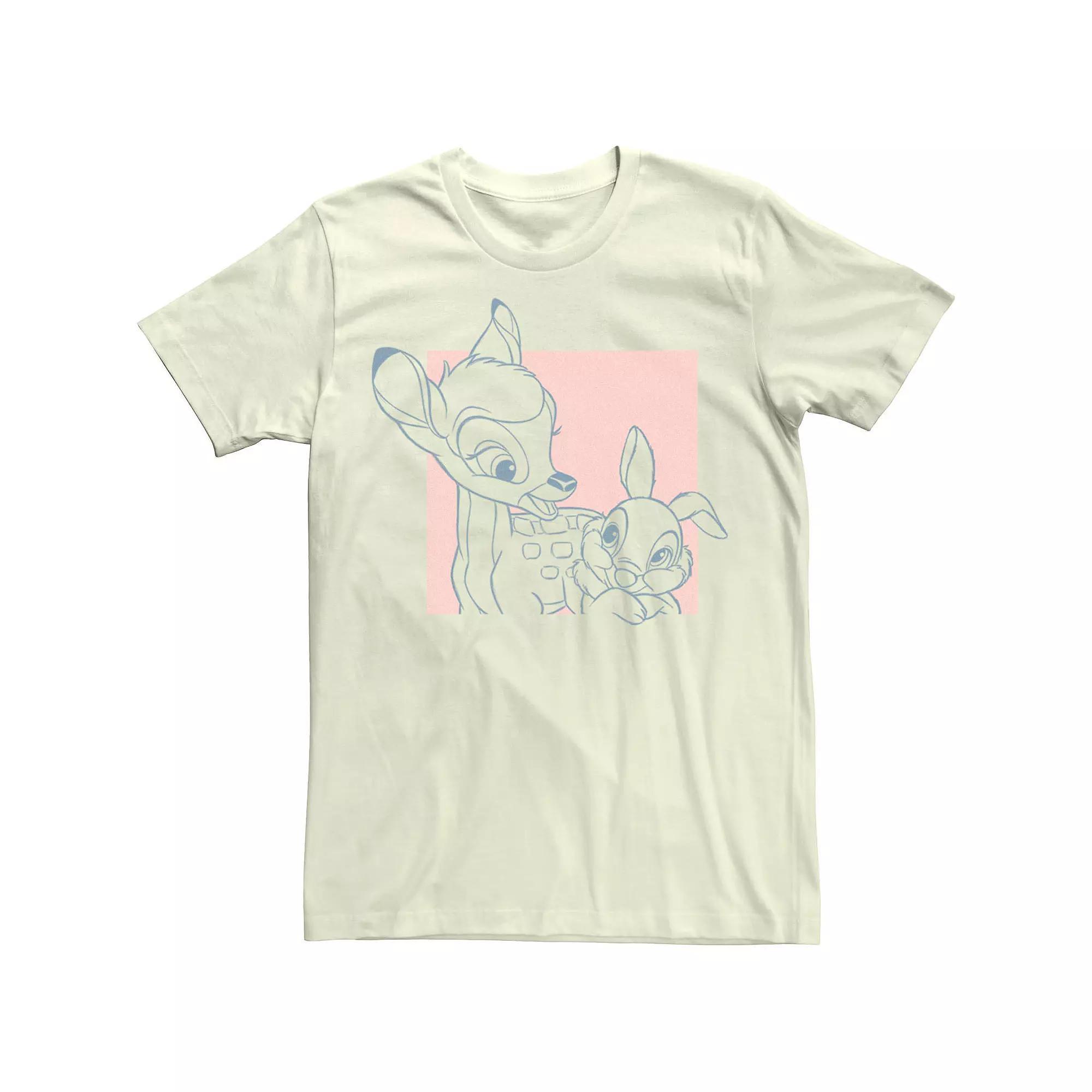 Men's Bambi Thumper Square Boxed Up Tee, Size: Medium, Natural Product Image
