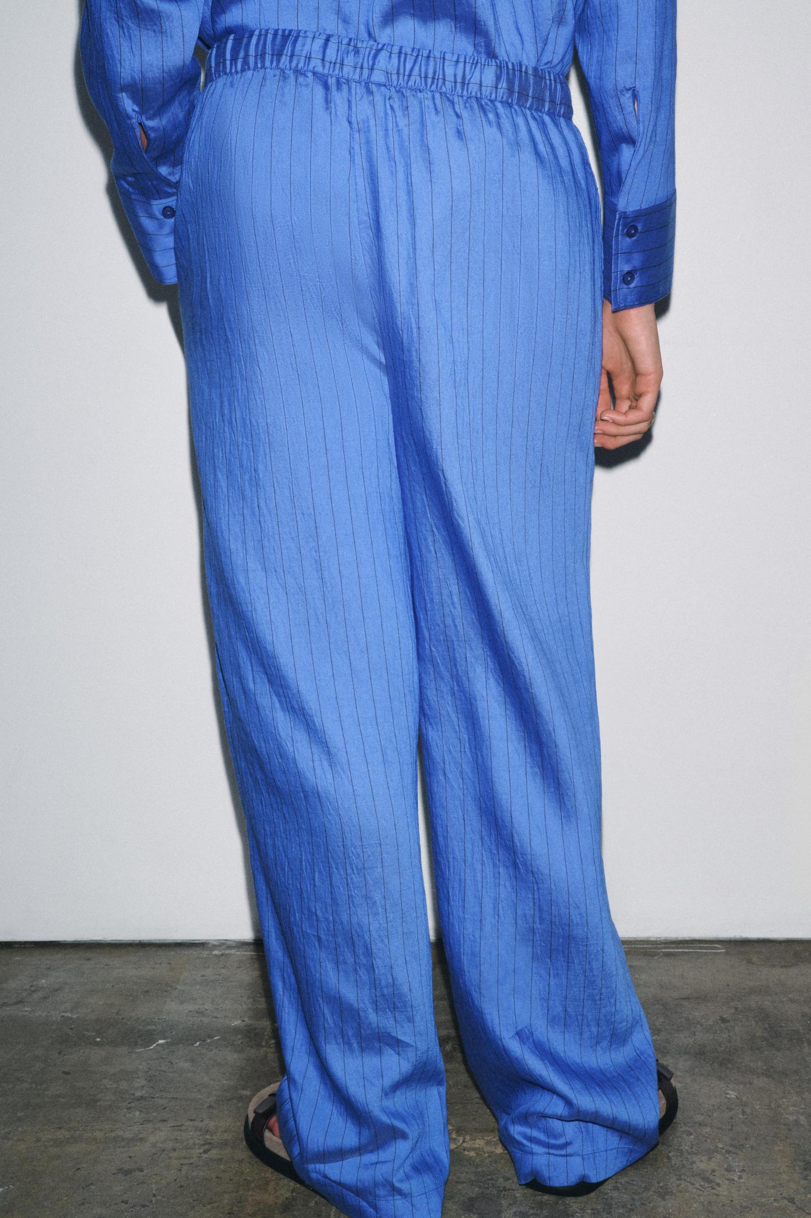 STRIPED PAJAMA PANTS Product Image