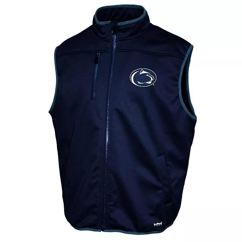 Men's Arkansas Razorbacks Zip Up Softshell Vest, Size: Small, Red Product Image