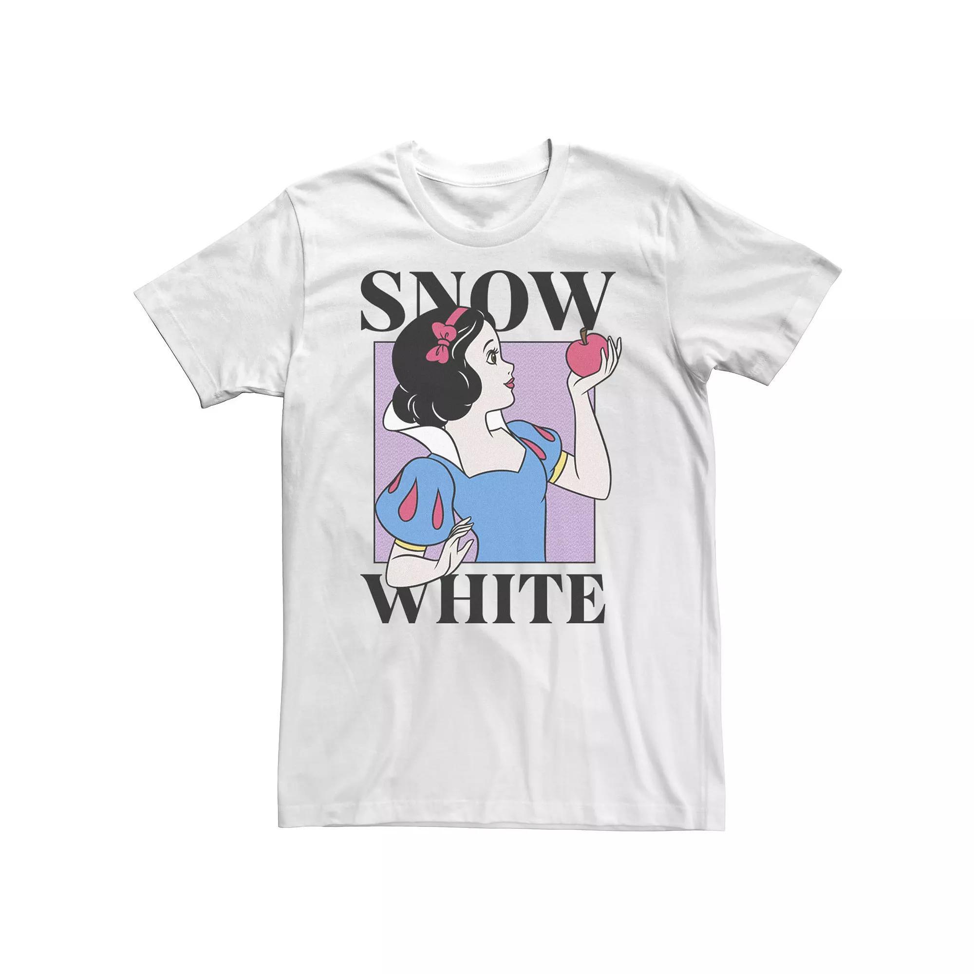 Big & Tall Disney Snow White And The Seven Dwarfs Front & Back Box Up Tee, Men's, Size: 4XL Product Image