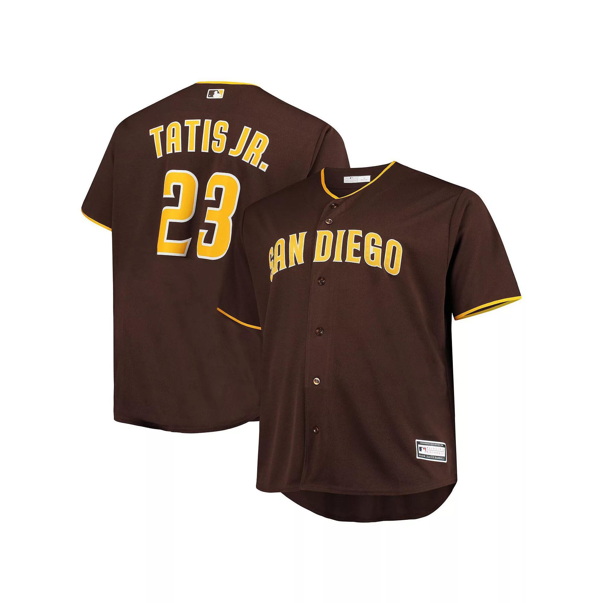 Mens Fernando Tatis Jr. San Diego Padres Big & Tall Replica Player Jersey Product Image