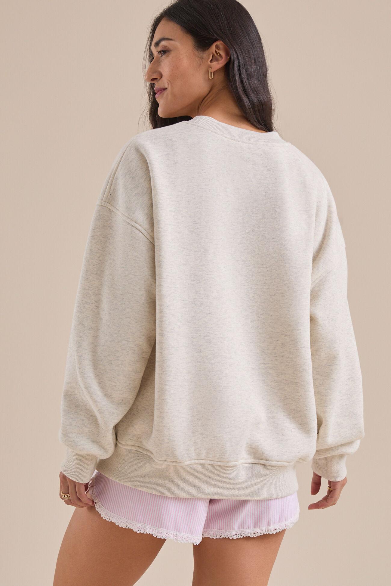 WWJD Embroidered Sweatshirt Product Image