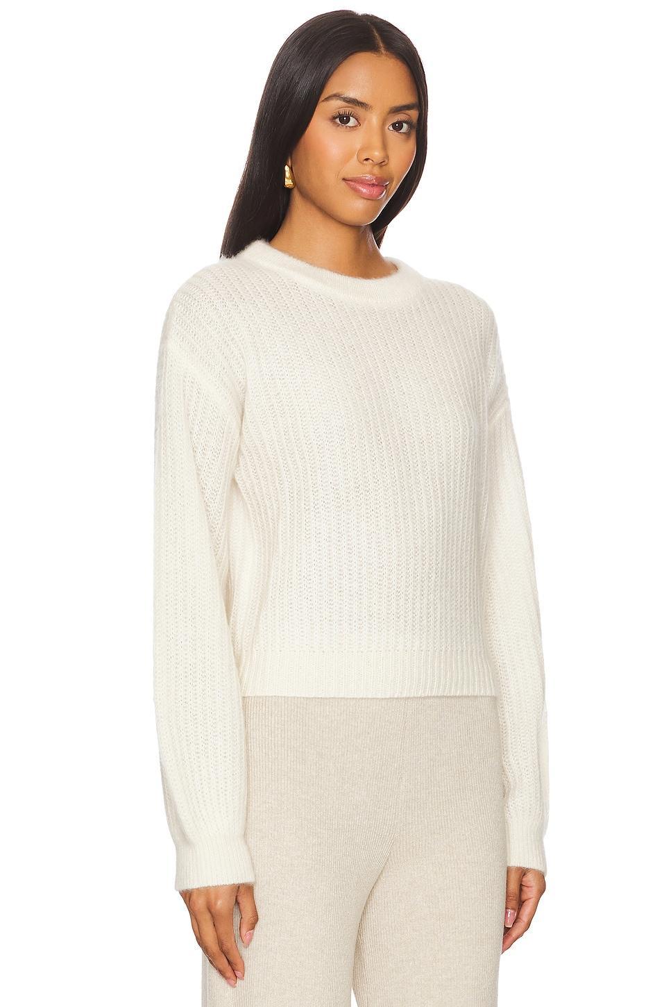 Lyra Crewneck Pullover W. Cashmere Product Image