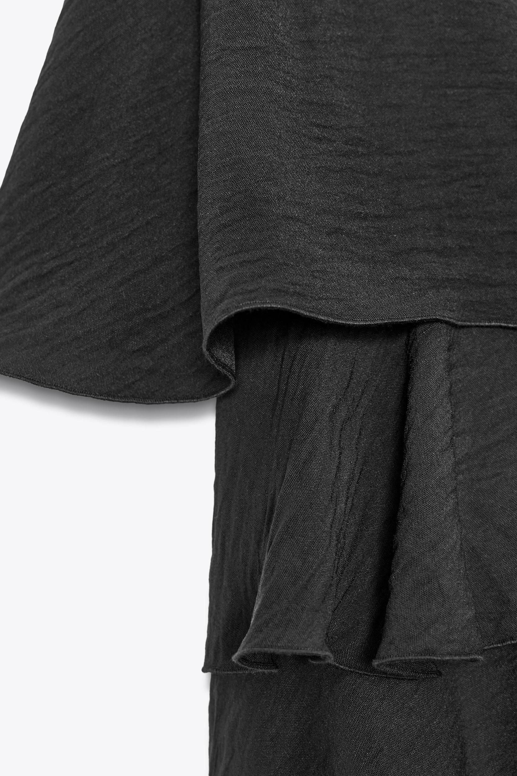 RUFFLED CAPE TOP Product Image