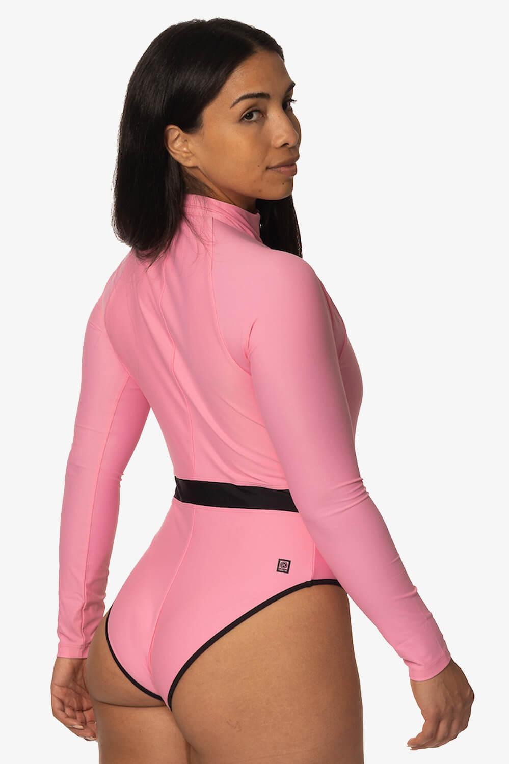 Nazare Long Sleeve Zip-Up Surf One Piece Product Image
